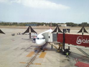 Zwischenlandung auf Palma de Mallorca