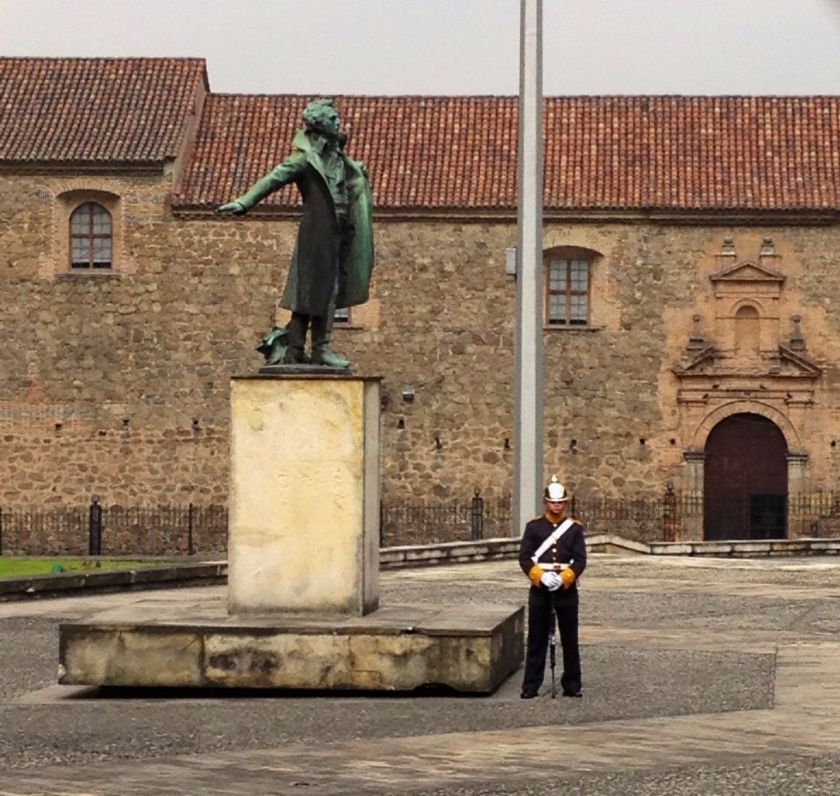 Wache am Präsidentenpalast