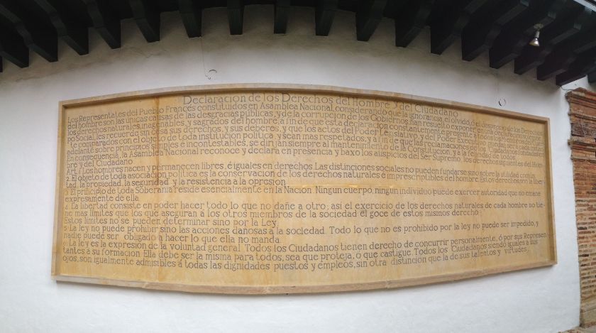 Panoramafoto - Erklärung der Menschenrechte