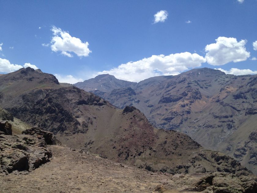 ...kurz hinter Santiago