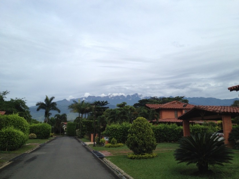 Blick auf die Westkordilliere