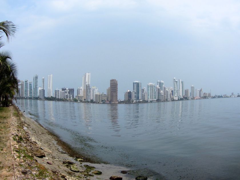 Blick auf Bocagrande