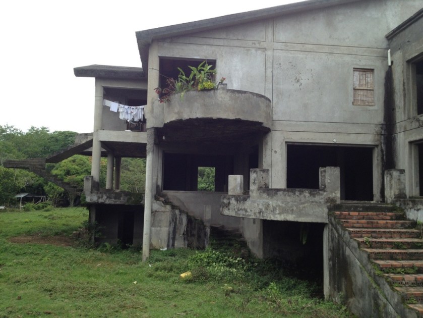 Die Villa ist bewohnt.