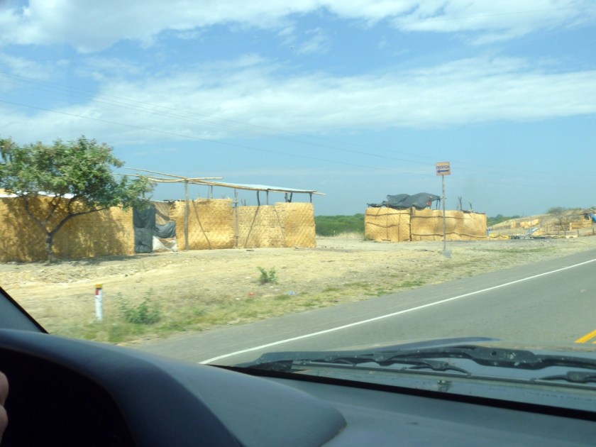 Hütten am Wegesrand