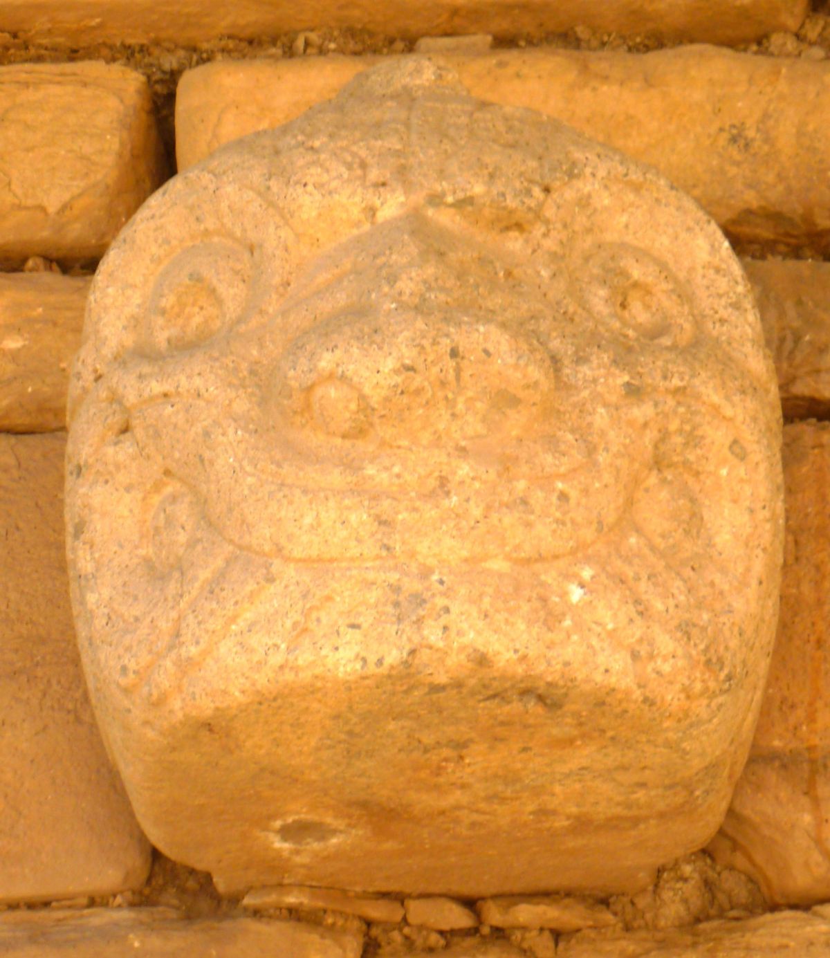 Die Ruinen von Chavin de&nbsp;Huantar